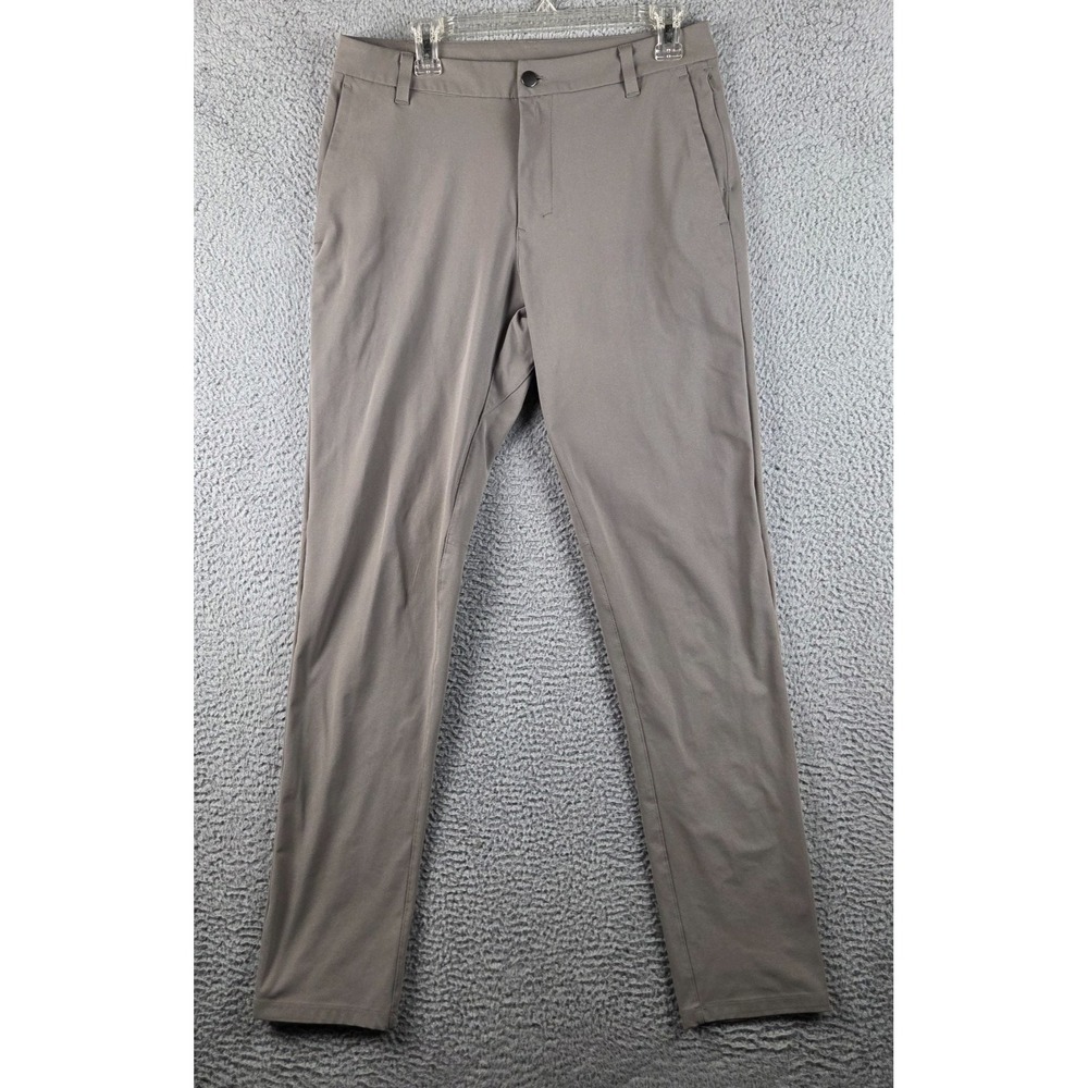 Lululemon Pants Men 32 (32x33) Brown Commission Classic Fit LM5AEYS